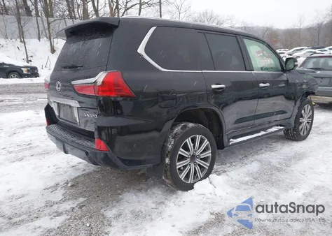 2017 Lexus Lx 570 z USA, uszkodzony, nr VIN JTJHY7AX9H4221792